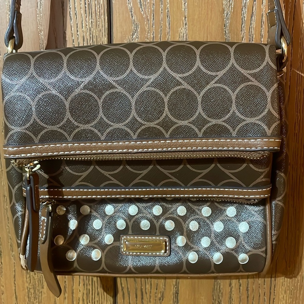 Nine West - Shoulder Bag -  5 compartments (three zippers)